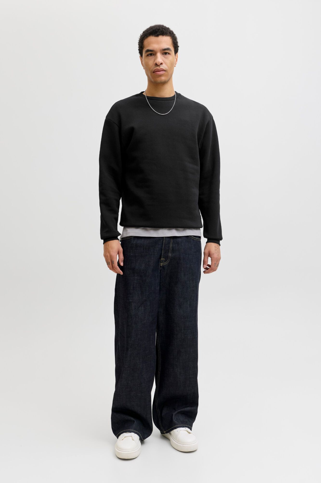 Jack & Jones Sweatshirt relaxed gola redonda