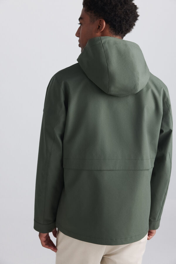 Springfield Parka t&eacute;cnica verde