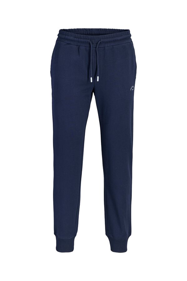 Jack & Jones PLUS Cal&ccedil;as casuais de corte relaxado azul