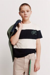 Springfield Kids T-shirt de manga curta marinheira para menino