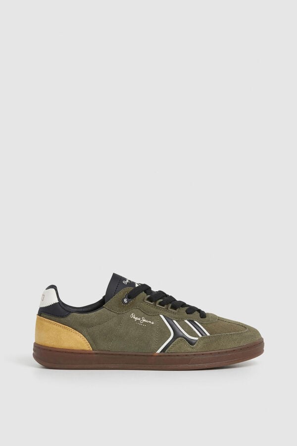 Pepe Jeans Zapatillas Ante Suela Cupsole verde