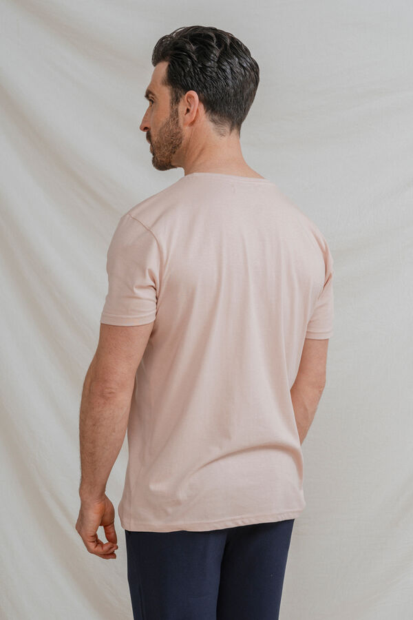Celopman T-shirt b&aacute;sica rosa