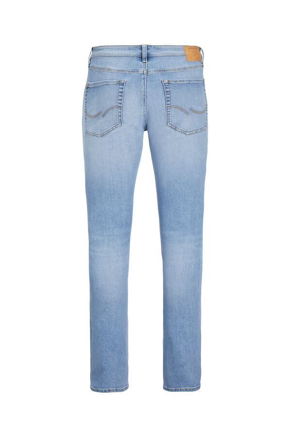 Jack & Jones PLUS Jeans corte recto cinco bolsillos azul