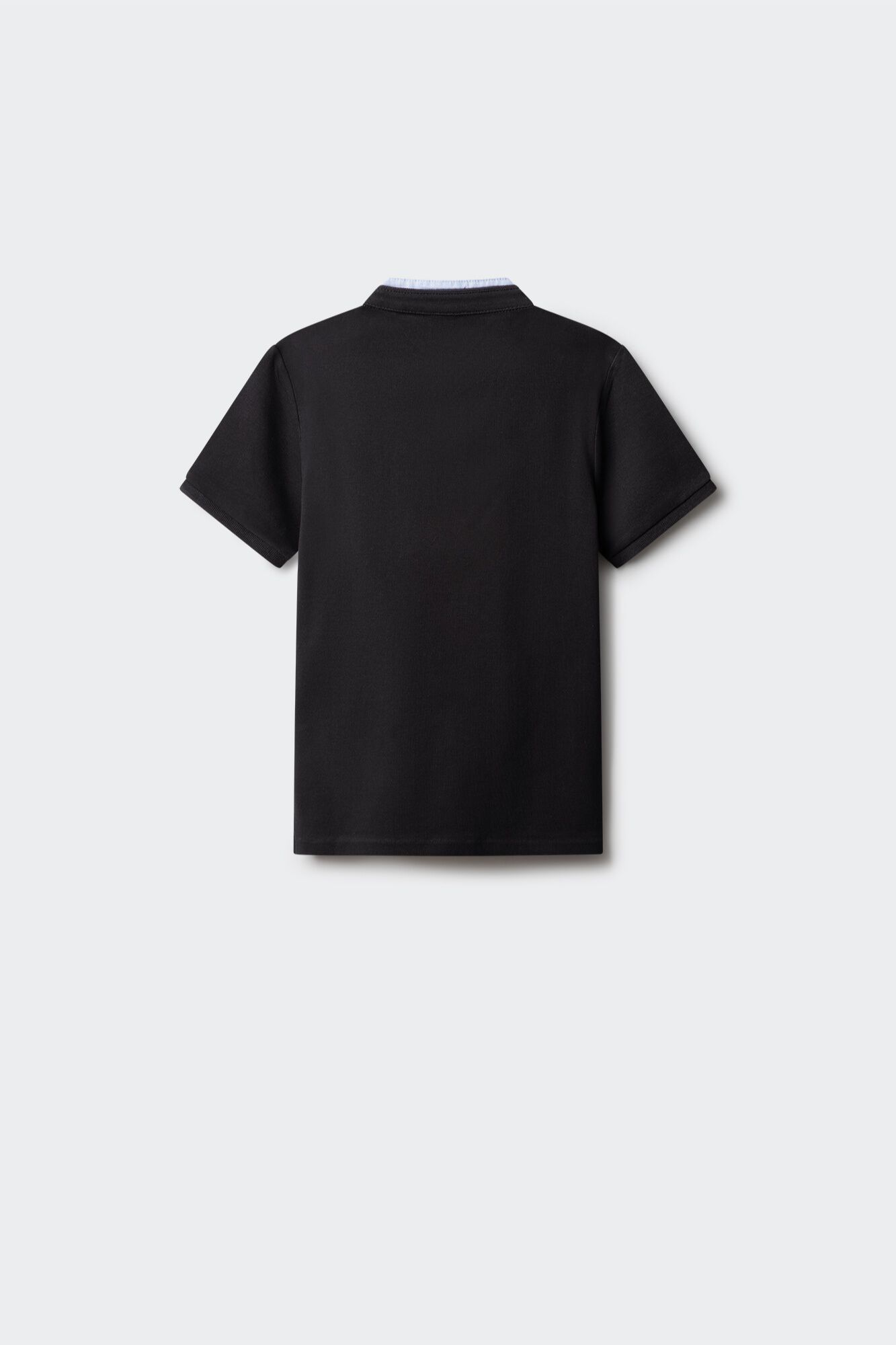 Springfield Kids Polo gola mao em chambray menino