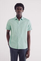 Springfield Camisa manga curta verde