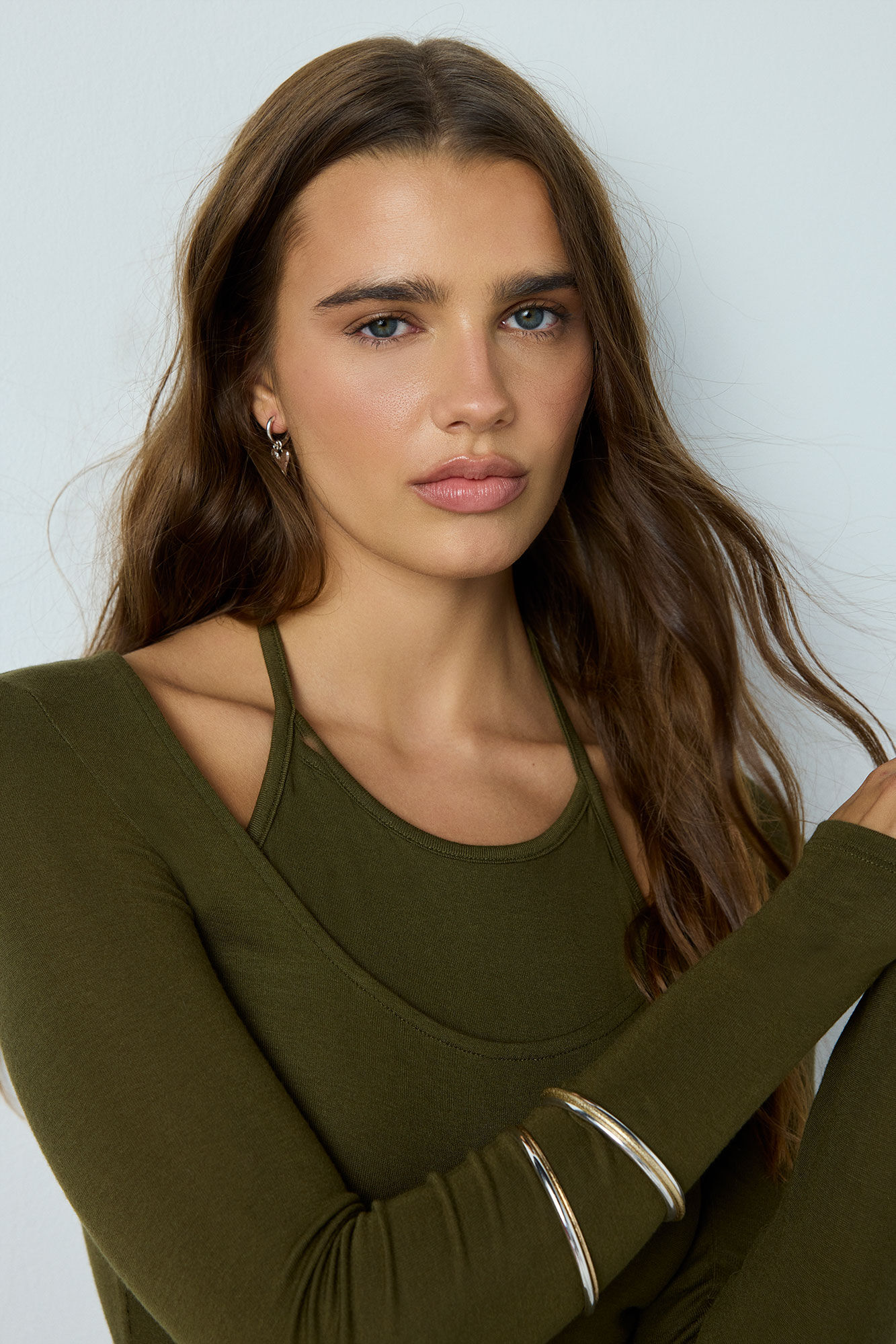 High Spirits Sage Midi Dress