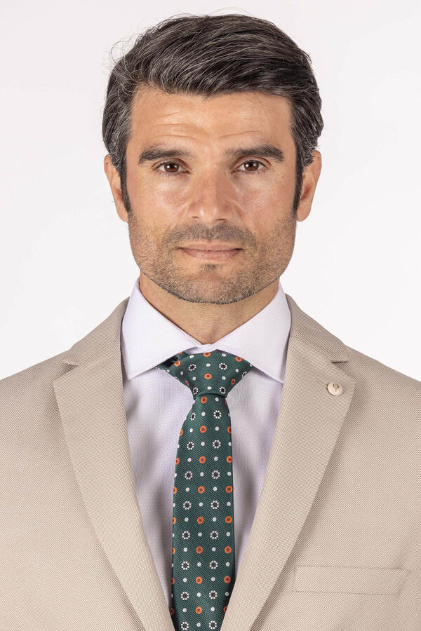 Celopman Casaco de Traje Bege branco