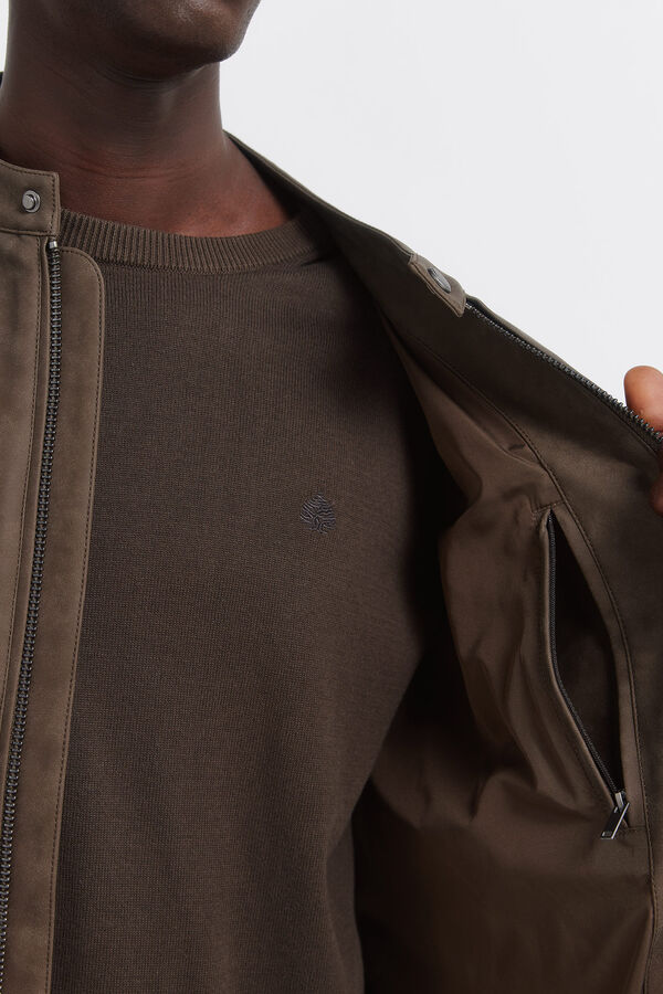 Springfield Blus&atilde;o efeito pele cru