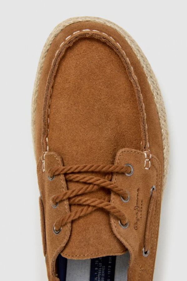Pepe Jeans Suede espadrille shoes mink
