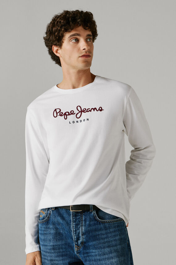 Camiseta manga larga logo