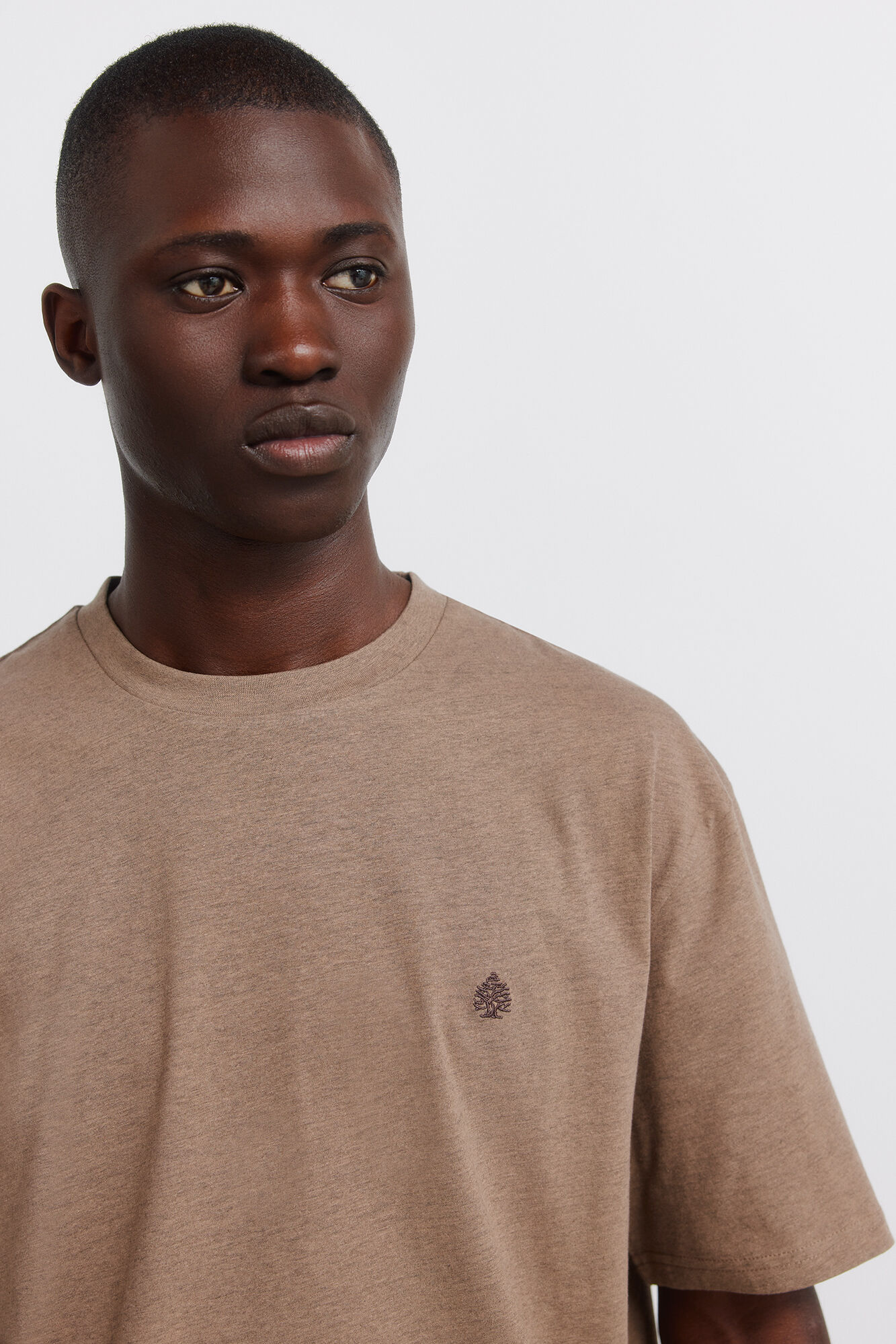 Springfield T-shirt b&aacute;sica em viscose