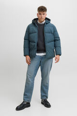 Jack & Jones PLUS Chaqueta acolchada hombre azul