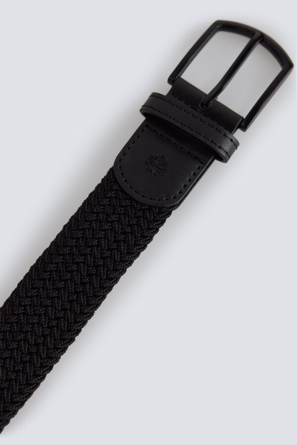 Springfield Braided basic belt black