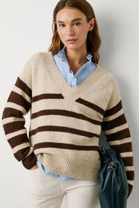 Pepe Jeans Camisola de malha listrada Cecil