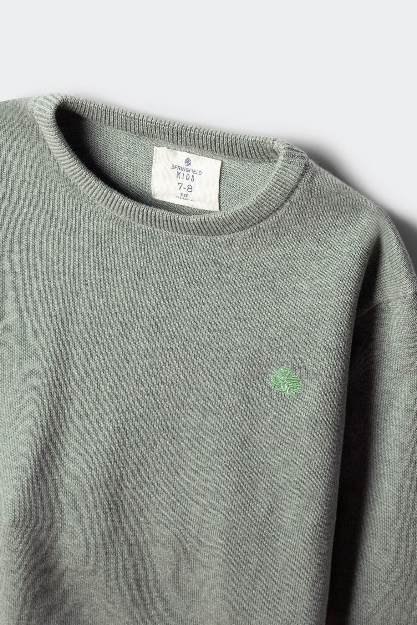 Springfield Kids Camisa b&aacute;sica com cotoveleiras para crian&ccedil;a