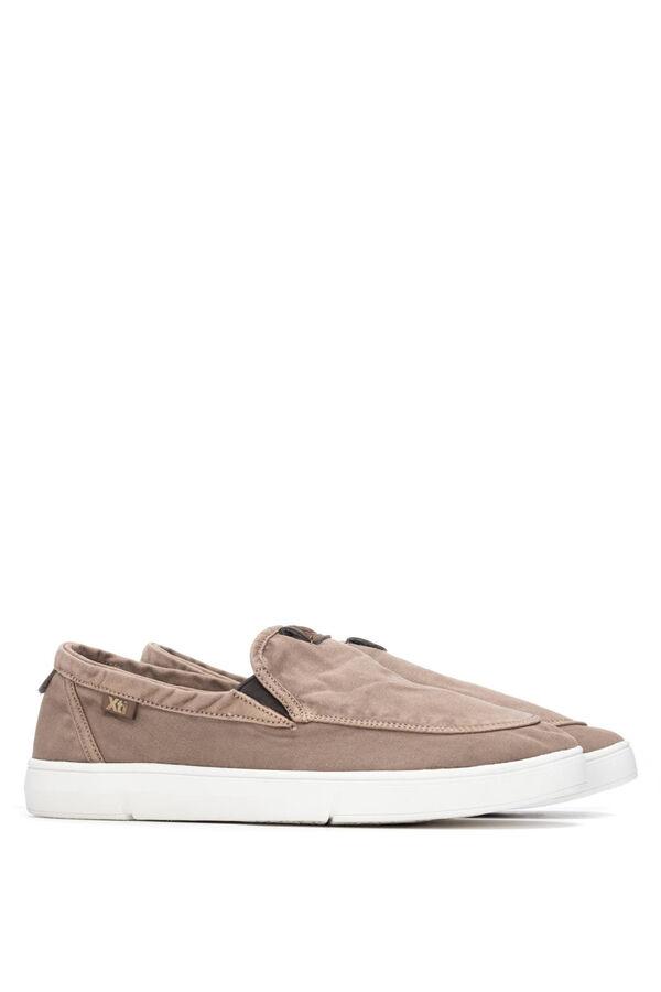 XTI Mocasines sin cordones beige
