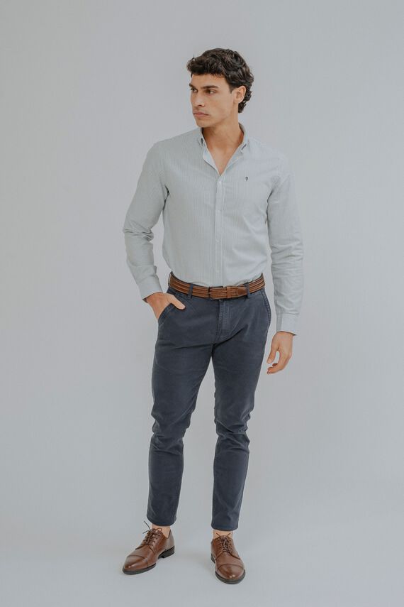 Camisa oxford mini raya