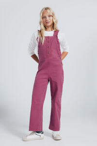 Springfield Kids Macacão longo com babados para meninas