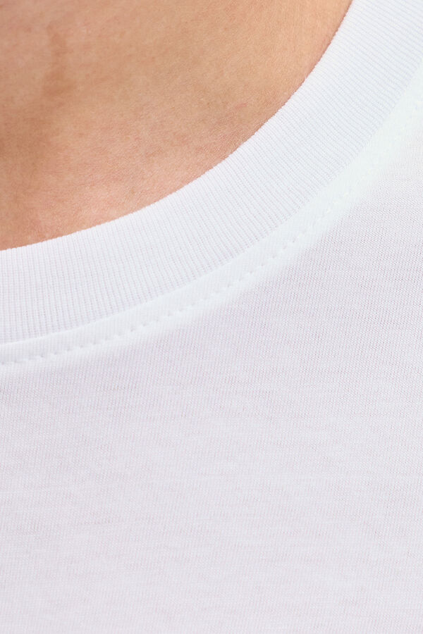 Jack & Jones T-shirt regular fit branco