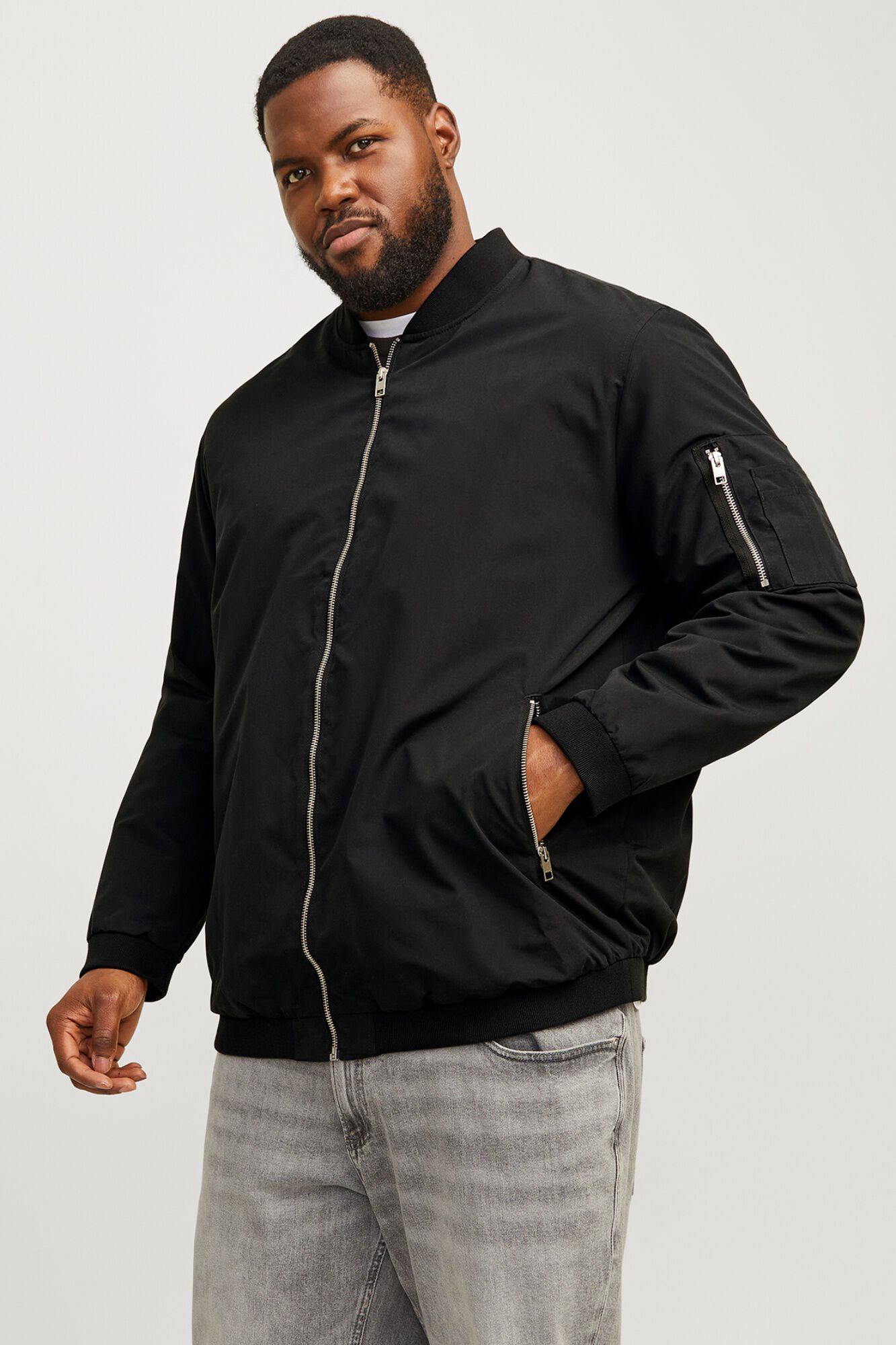 Jack & Jones PLUS Blus&atilde;o bomber