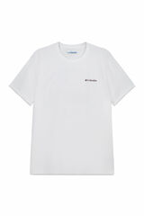 Columbia T-shirt com estampado de natureza nas costas branco