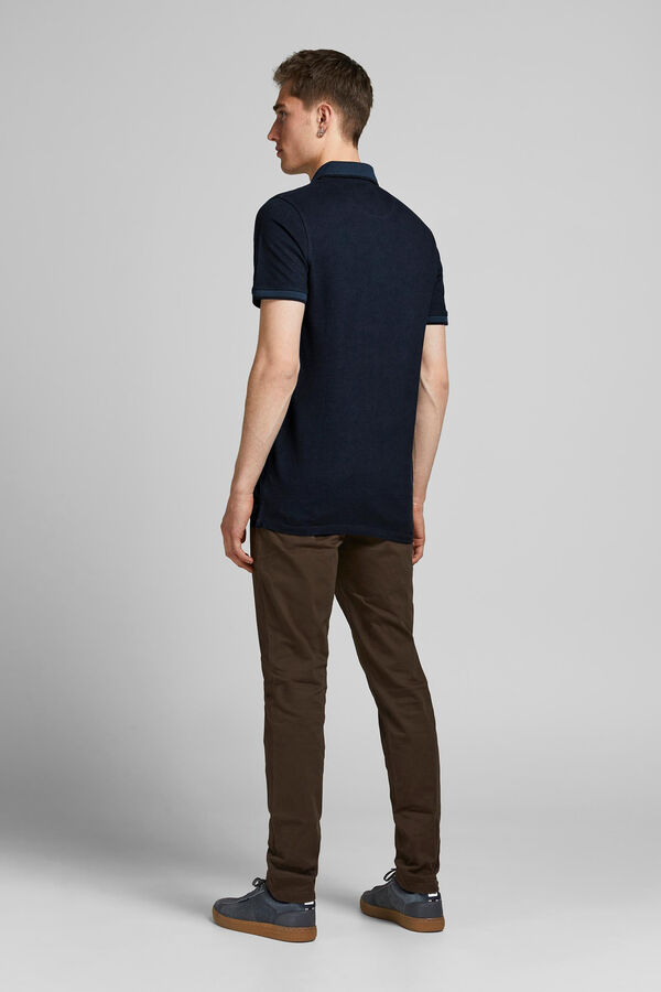 Jack & Jones Polo slim fit azul