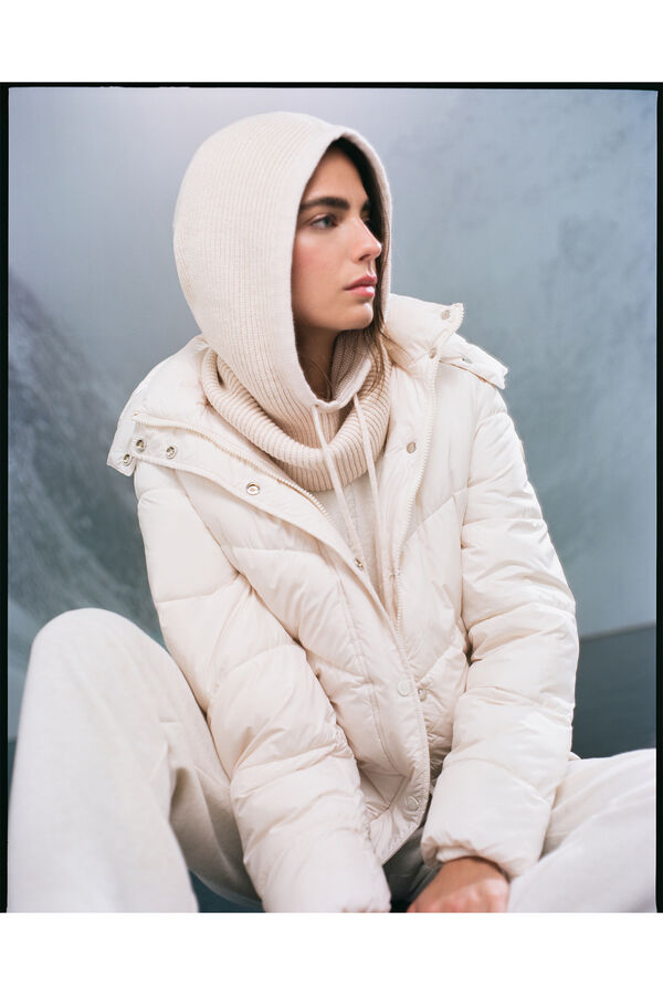 Springfield Casaco acolchoada Sorona Aura bege