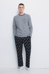 Springfield Pijama comprido do Scooby Doo azul