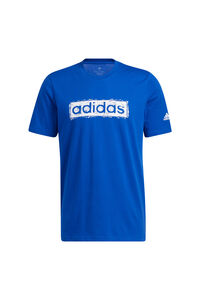 Springfield T-shirt com logótipo azul