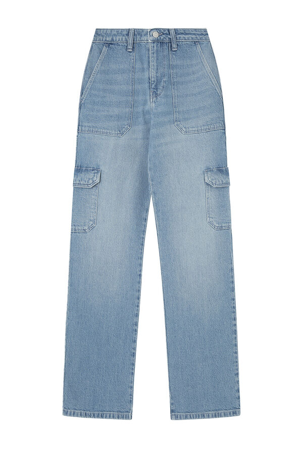 High Spirits Jeans Straight 0014 azul