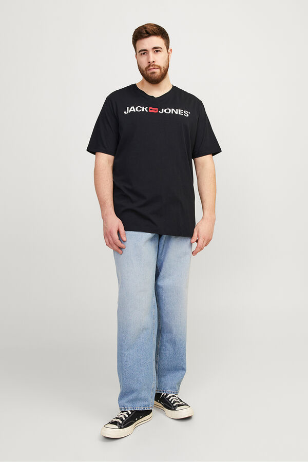 Jack & Jones PLUS Regular fit PLUS t-shirt black