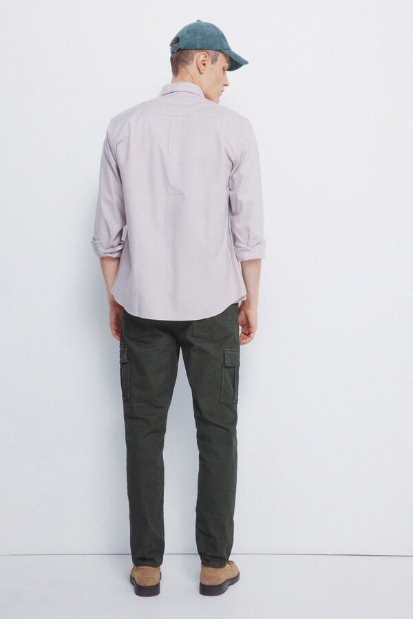 Springfield Calça cargo slim fit calça estampado