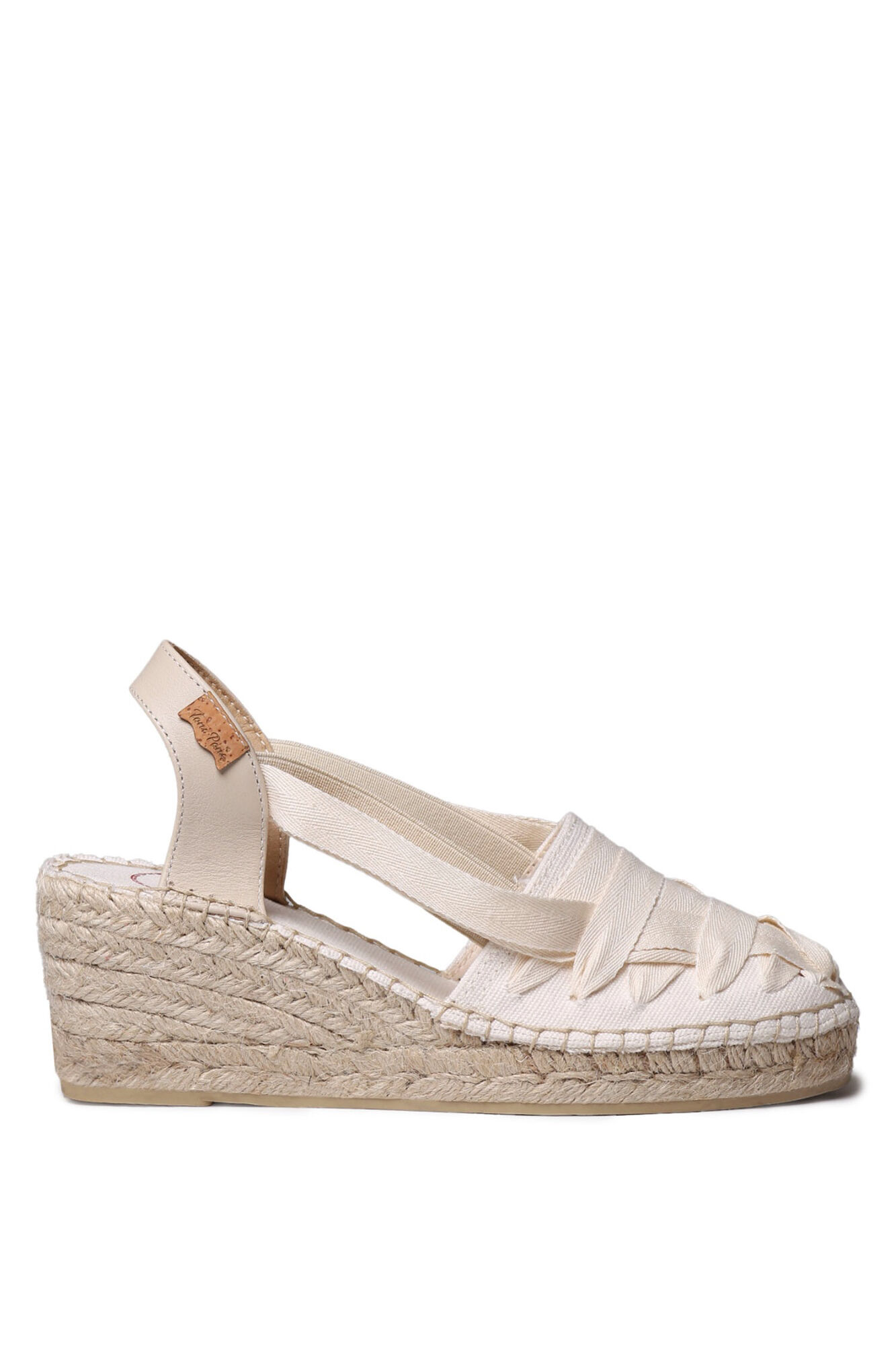 Toni Pons Alpercata de cunha com fitas