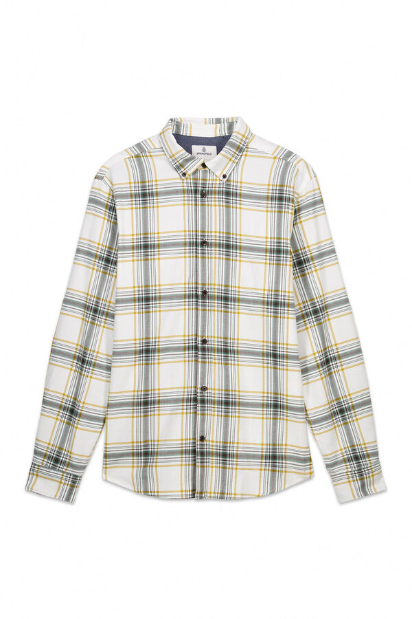 Springfield Camisa xadrez branco