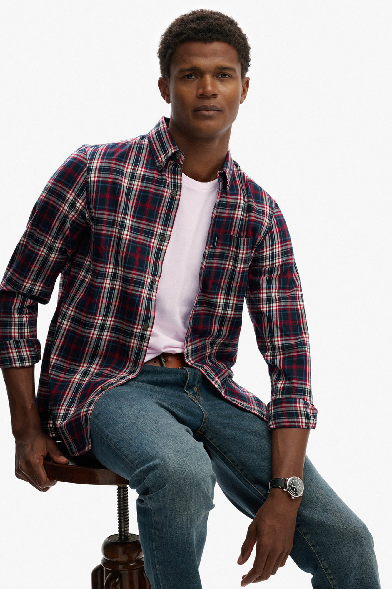 Superdry Camisa corte holgado