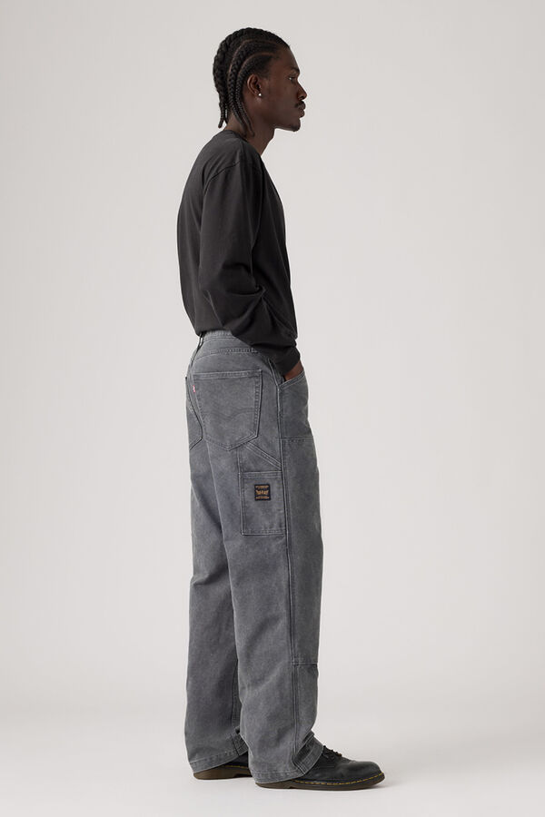 Levi's Cal&ccedil;as jeans 568&trade; Loose Straight Carpenter cinzento