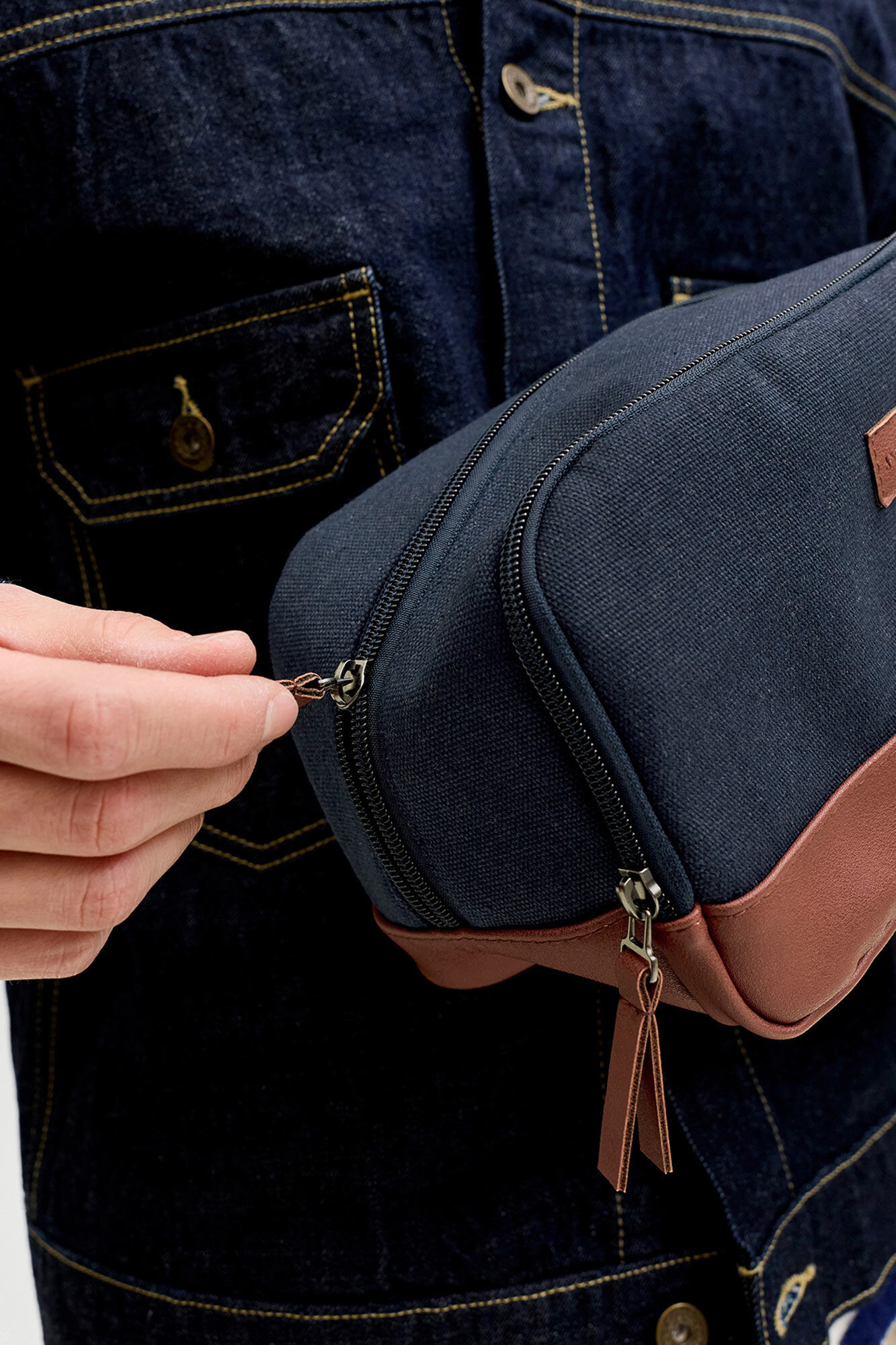 Jack & Jones Neceses b&aacute;sico de lona