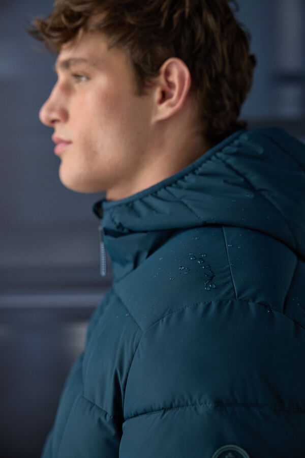 Springfield Chaqueta acolchada t&eacute;rmica azul