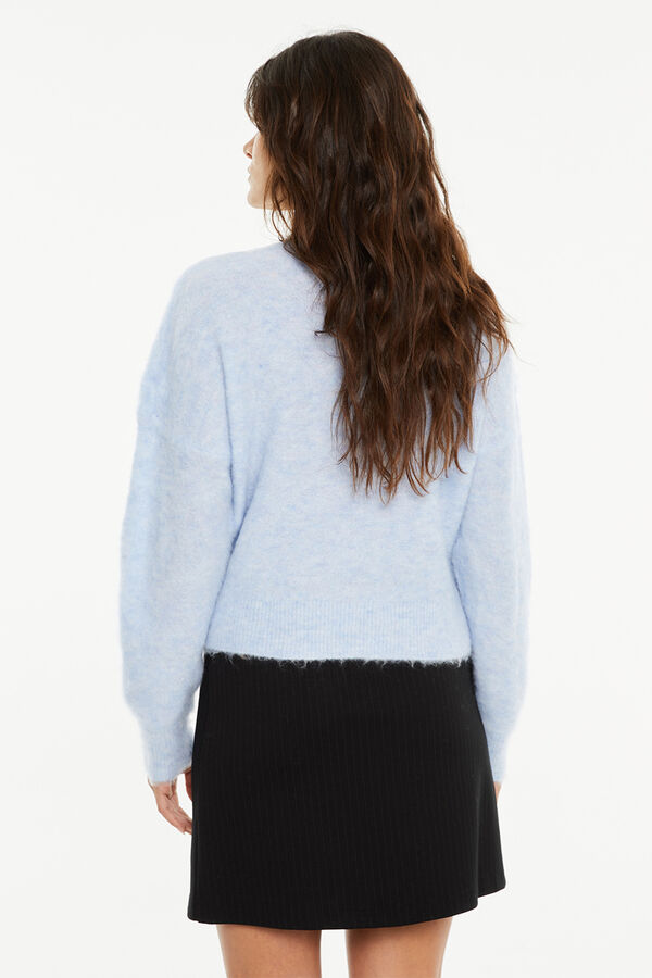 System Action camisola com decote em V azul