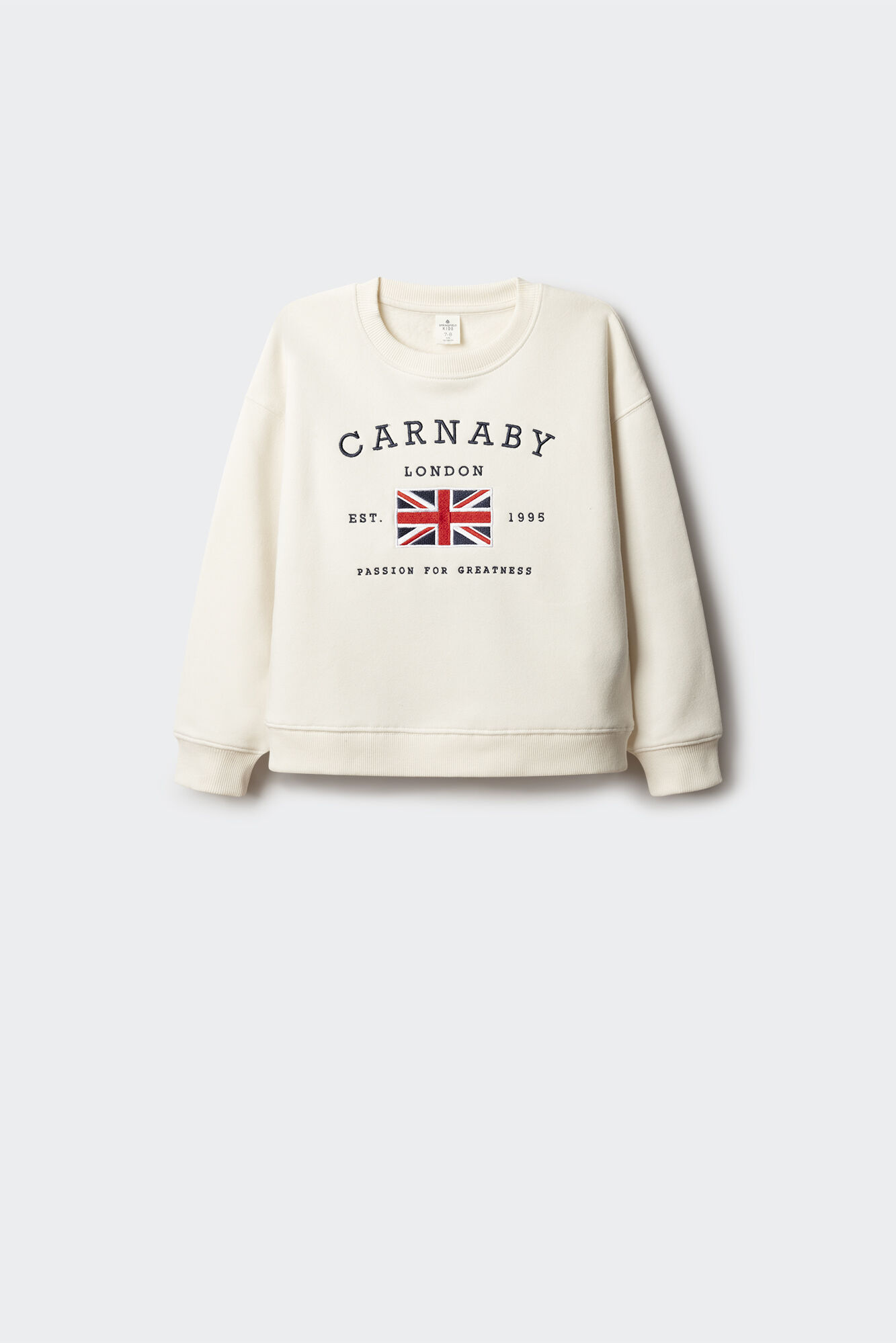 Springfield Kids Sweatshirt com bandeira do Reino Unido para meninas