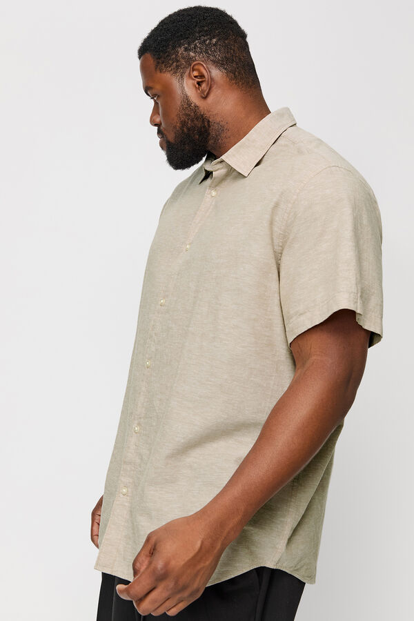 Jack & Jones PLUS Camisa slim fit PLUS cinzento