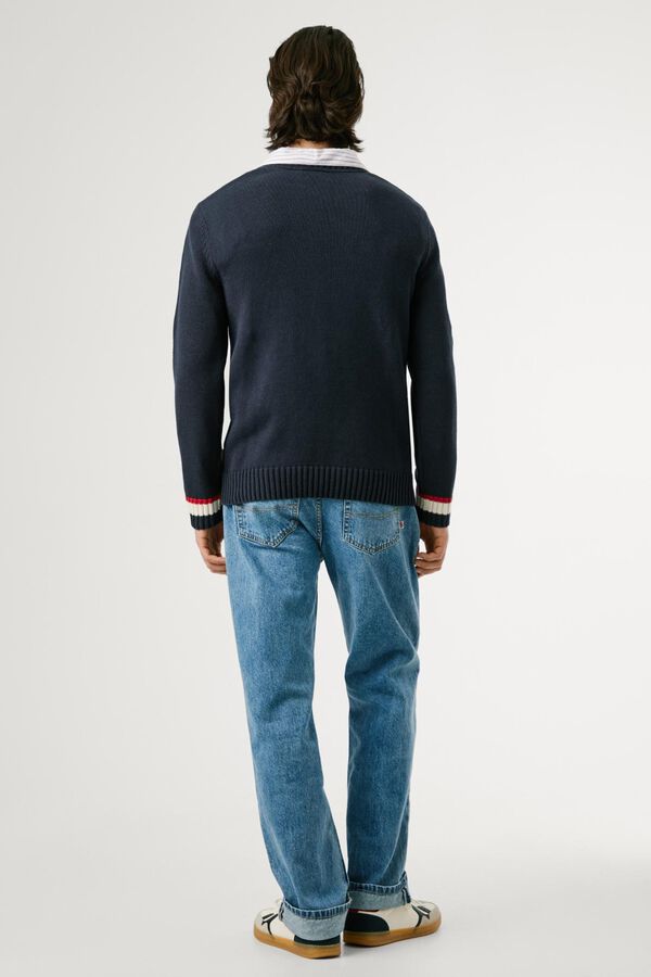 Pepe Jeans Camisa Union Jack Regular Fit azul
