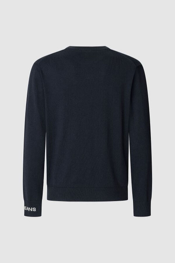 Pepe Jeans Camisola André com gola redonda azul
