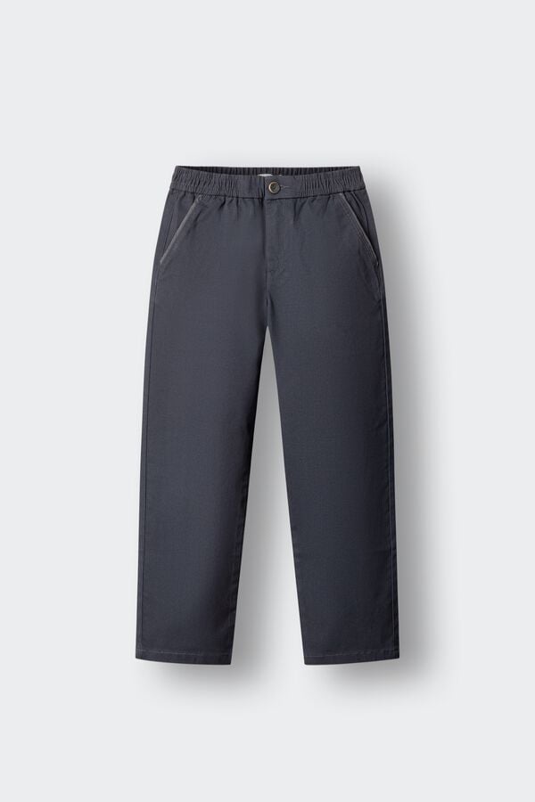 Springfield Kids Cal&ccedil;a falsa estrutura para menino azul