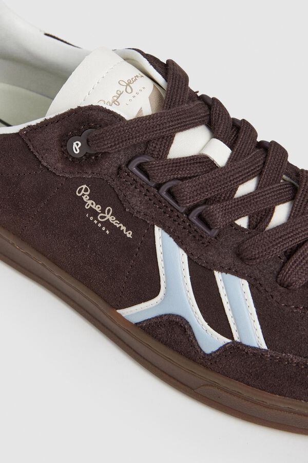Pepe Jeans Zapatillas Ante Suela Cupsole marrón