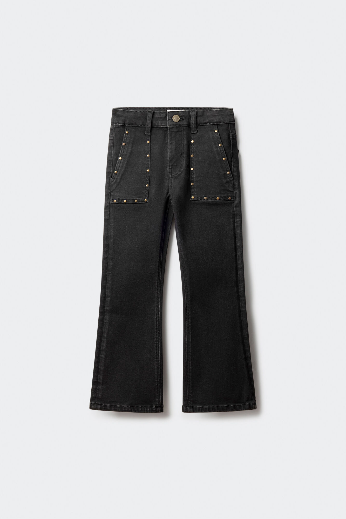 Springfield Kids Cal&ccedil;a flare com tachas para meninas