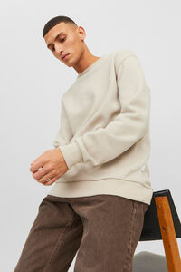 Jack & Jones Sweatshirt liso de regular fit