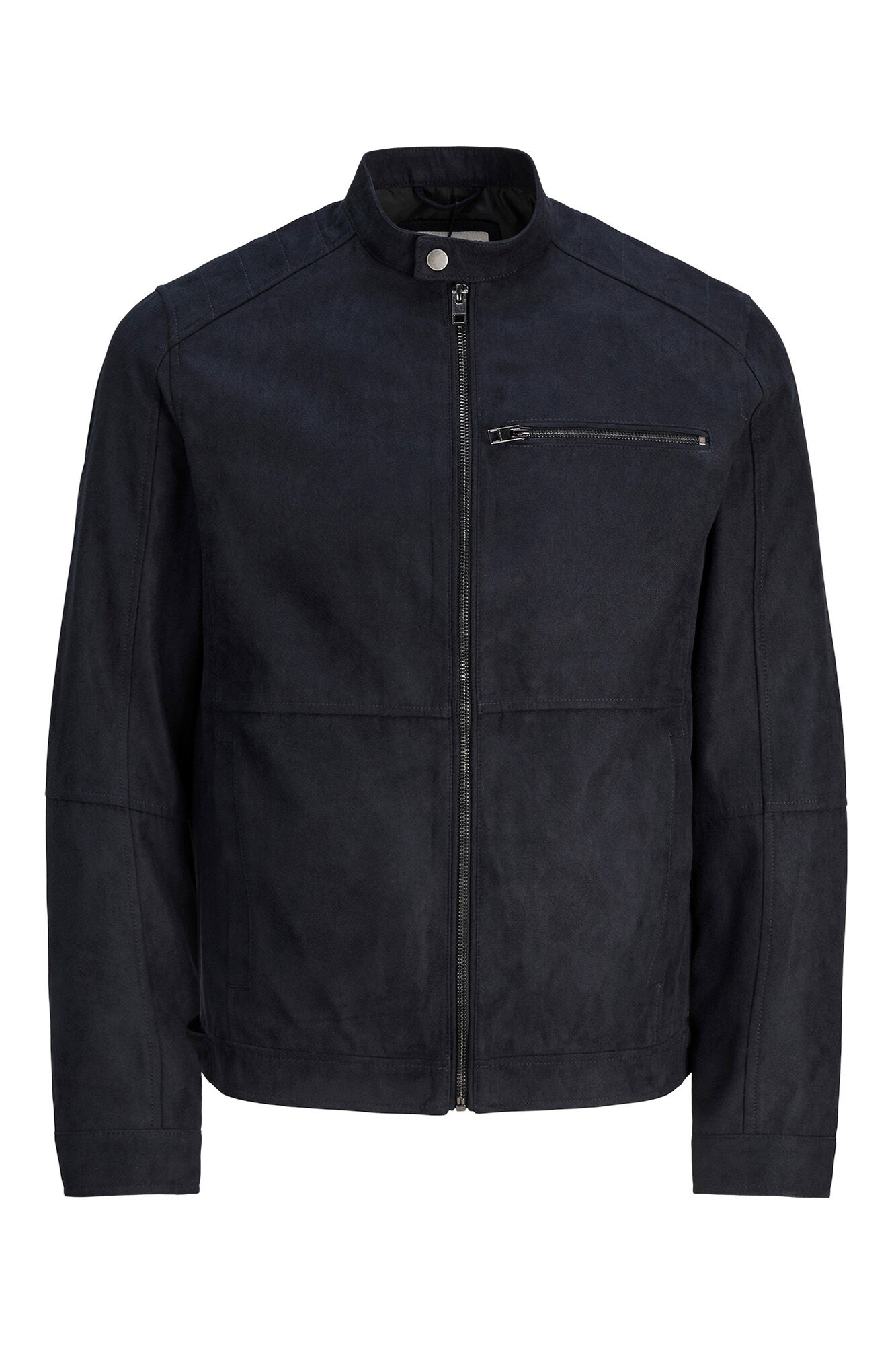 Jack & Jones Jaqueta de motociclista de camur&ccedil;a
