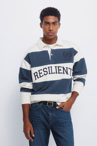 Springfield Cortes de sweatshirt polo
