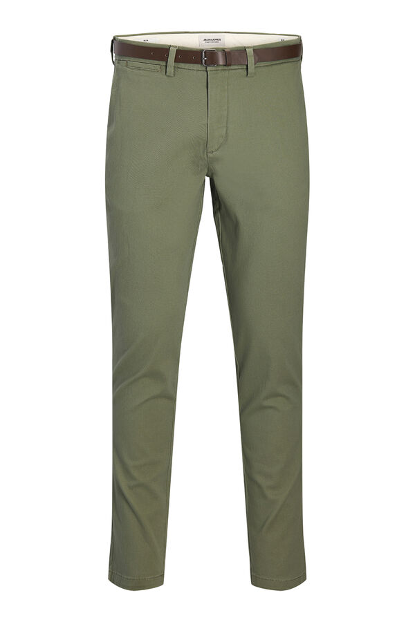 Jack & Jones Cal&ccedil;as chino slim fit verde